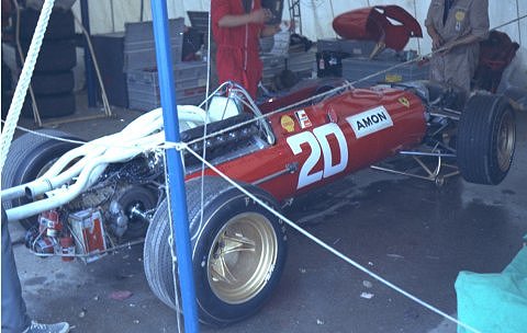 Chris Amon's Ferrari
