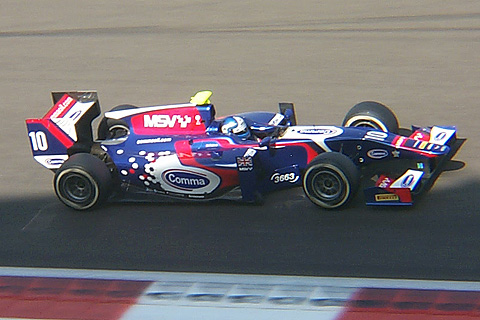 Dallara GP2/11 Renault driven by Jolyon Palmer in Action