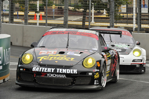 Porsche 911 GT3 Cup Driven by Bill Sweedler and Leh Keen in Action