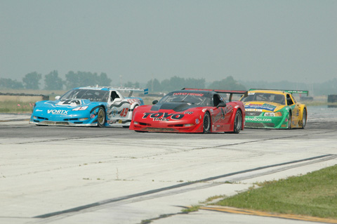Randy Ruhlman Passing Joey Scarallo In First Turn