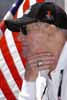 Paul Newman w/American Flag Backdrop Thumbnail