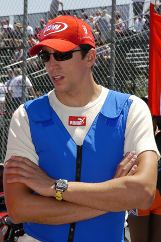 Justin Wilson Wearing Cool Vest