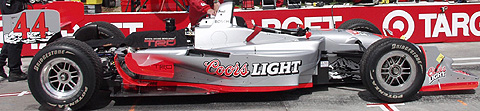 Scott Dixon's Coors Light Car
