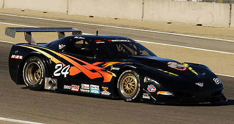Trans-Am Rookie of the Year Philip Simms in Action