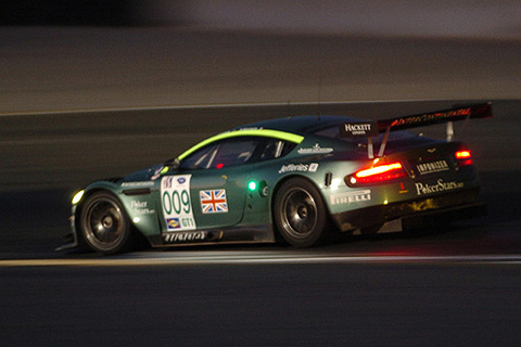 Aston Martin DBR9 at Night