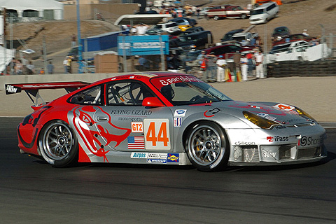 Darren Law and Seth Neiman in Porsche 911 GT3 RSR