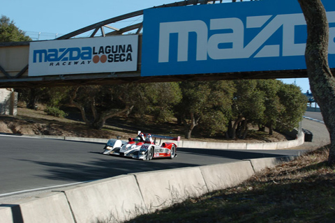 LMP1 Going Underneath Mazda Bridge