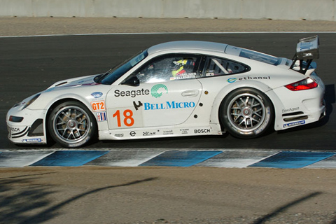 Ralf Kelleners and Tom Milner in Porsche 911 GT3 RSR