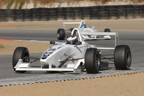 Pacific F2000 Driver David Cheng in Action