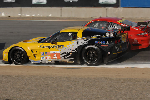 Chevrolet Corvette ZR1 GT Driven by Olivier Beretta and Oliver Gavin in Action