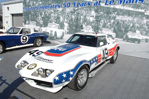 Corvette Celebrates 50 Years at Le Mans Show