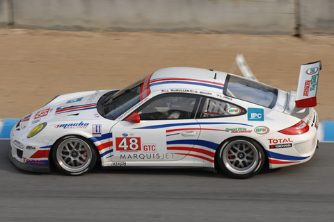Porsche 911 GT3 C Driven by Bryce Miller, John McMullen, and Luke Hines in Action
