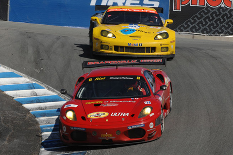 Ferrari 430 GT Driven by Jaime Melo and Gianmaria Bruni in Action