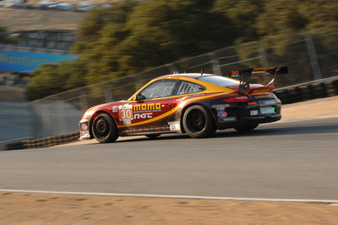 GTC Porsche 911 GT3 Cup Driven by Henrique Cisneros and Nick Tandy in Action