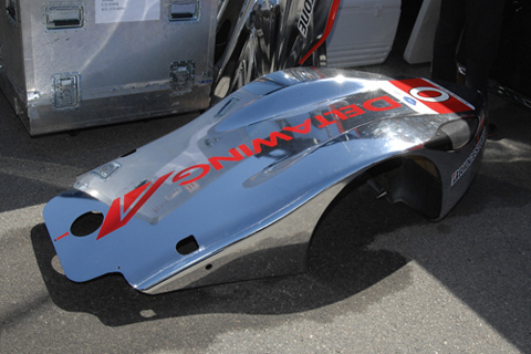 Nosecone of the LMP1 DeltaWing LM12