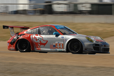 GTC Porsche 911 GT3 Cup Driven by Pierre Ehret and Dion van Moltke in Action