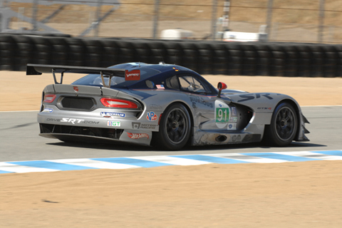 GT SRT Viper GTS-R Driven by Dominik Farnbacher and Marc Goossens in Action
