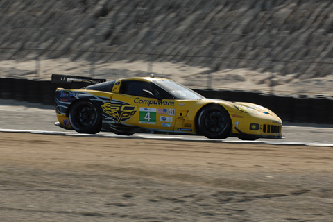 GT Chevrolet Corvettte C6 ZR1 Driven by Oliver Gavin and Tommy Milner in Action