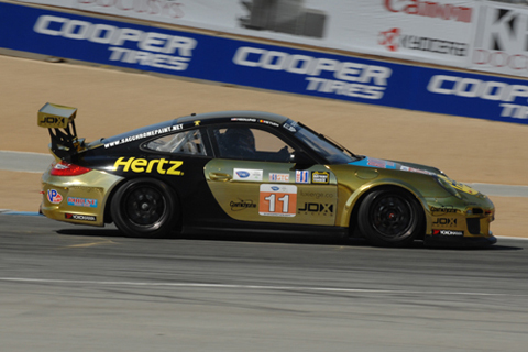 GTC Porsche 911 GT3 Cup Driven by Mike Hedlund and Jan Heylen in Action