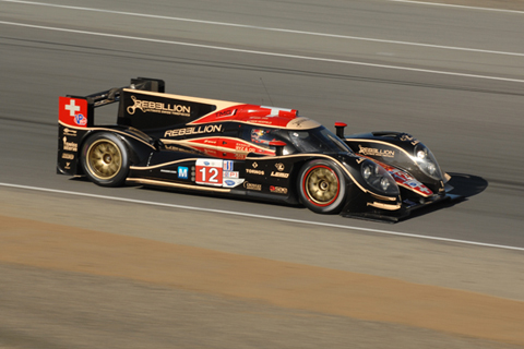 Lola B12/60 LMP1 Driven by Nick Heidfeld and Neel Jani in Action