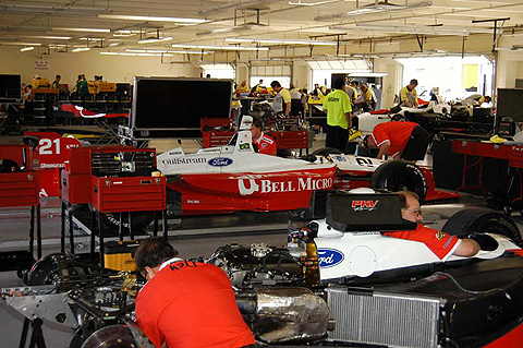 View Inside Garage