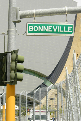 Bonneville Street Sign