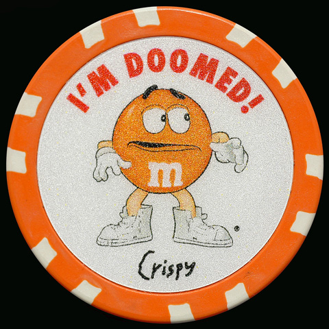 M&M Poker Chip