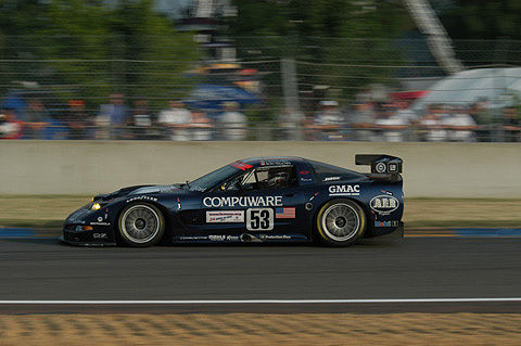 GTS Third Place Corvette in Action
