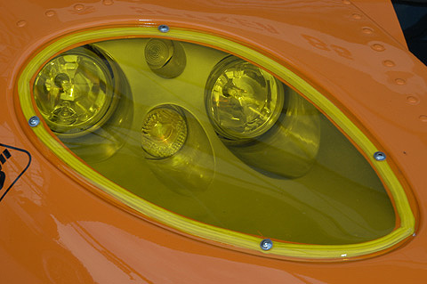Yellow Tinted Headlight Cover