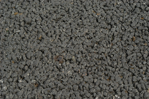 Closeup View of Track Surface