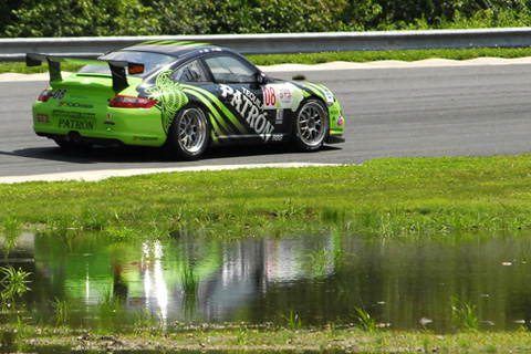 Porsche 911 GT3 Cup Driven by Ed Brown and Bill Sweedler in Action
