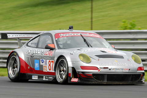 Porsche 911 RSR GT2 Driven by Wolf Henzler and Bryce Miller in Action