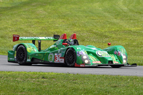 Oreca FLM09 LMPC Driven by Tom Sedivy and Christian Zugel in Action