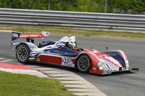 Oreca FLM09 LMPC Driven by Henri Richard and Duncan Ende in Action