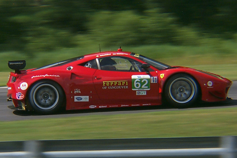 Ferrari F458 Italia GT Driven by Olivier Beretta and Matteo Malucelli in Action