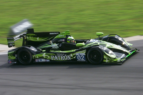 HPD ARX-03b LMP2 Driven by Ed Brown and Johannes van Overbeek in Action