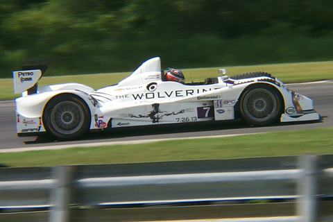 Oreca FLM09 LMPC Driven by Tomy Drissi and Rusty Mitchell in Action