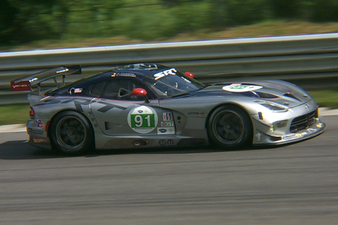 SRT Viper GTS-R GT Driven by Dominik Farnbacher and Marc Goossens in Action
