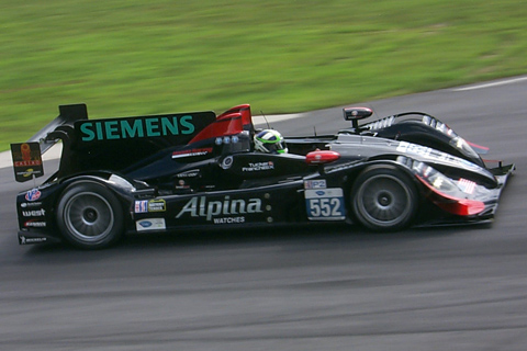 HPD ARX-03b LMP2 Driven by Scott Tucker and Ryan Briscoe in Action