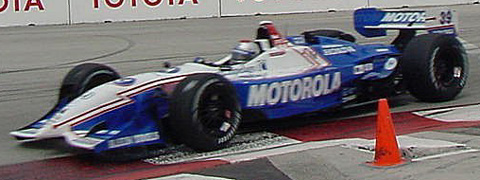 Michael Andretti In Action