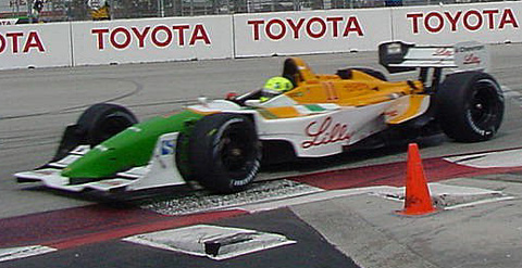 Christian Fittipaldi In Action
