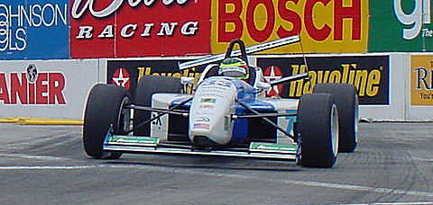 Luis Diaz With Bent Rear Wing