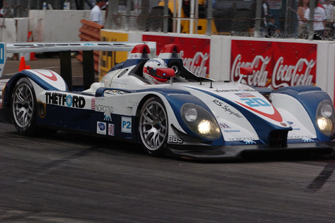 Porsche RS Spyder LMP2 Driven by Guy Smith and Chris Dyson in Action