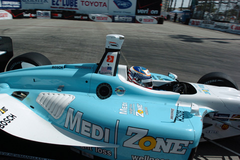 Graham Rahal in Action