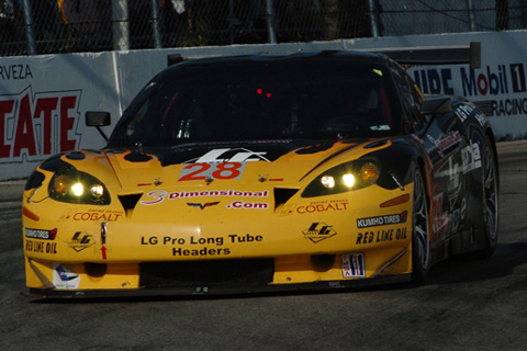 Corvette C6 GT2 Driven by Lou Gigliotti and Doug Peterson in Action