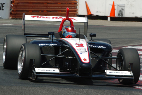 James Hinchcliffe in Action