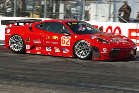 Ferrari F430 GT GT2 Driven by Pierre Kaffer and Jaime Melo in Action