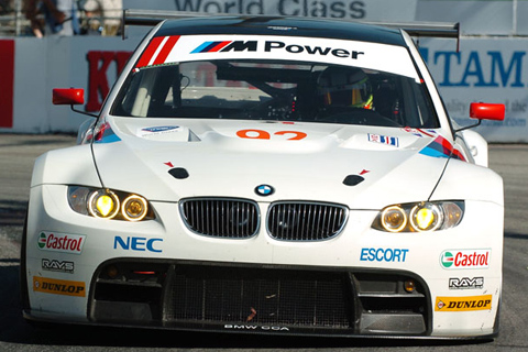 BMW E92 M3 GT2 Driven by Tommy Milner and Dirk Müller in Action