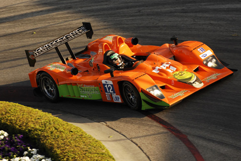 Lola B06/10 LMP Driven by Tomy Drissi and Ken Davis in Action