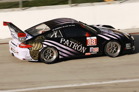 Porsche 911 GT3 C Driven by Shane Lewis and Jerry Vento in Action